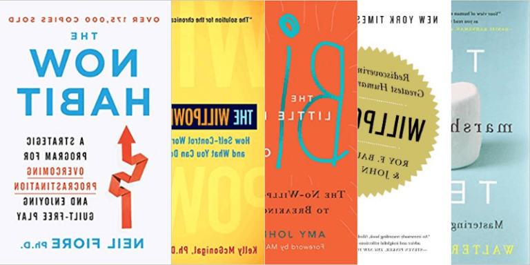 Libros sobre autocontrol y disciplina para el éxito