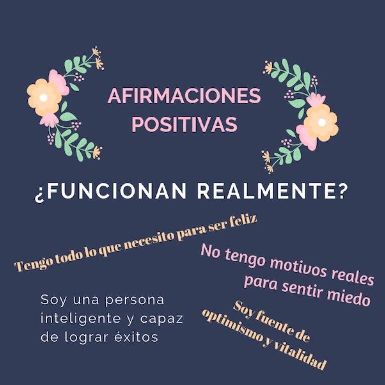 Afirmaciones: Cuándo pueden hacer más daño que beneficio