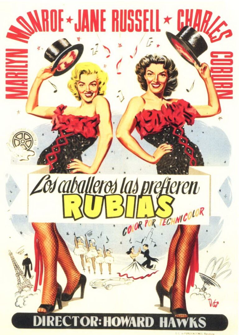 Análisis de la película Los Caballeros las Prefieren Rubias