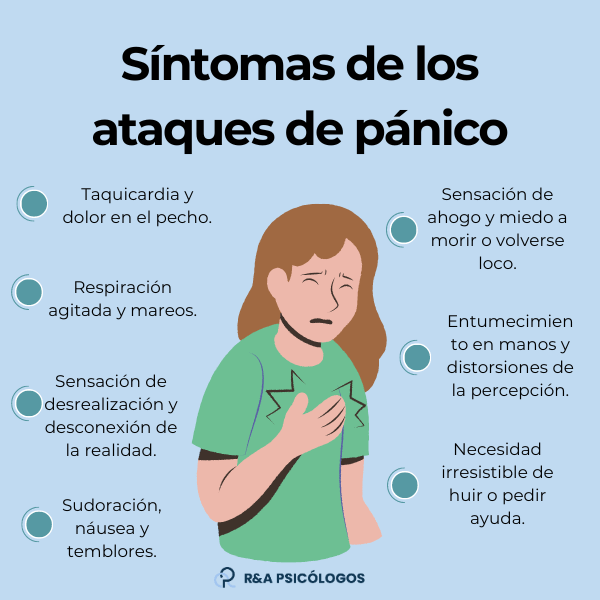 Ataques de ansiedad y pánico: Síntomas y cómo superar el miedo