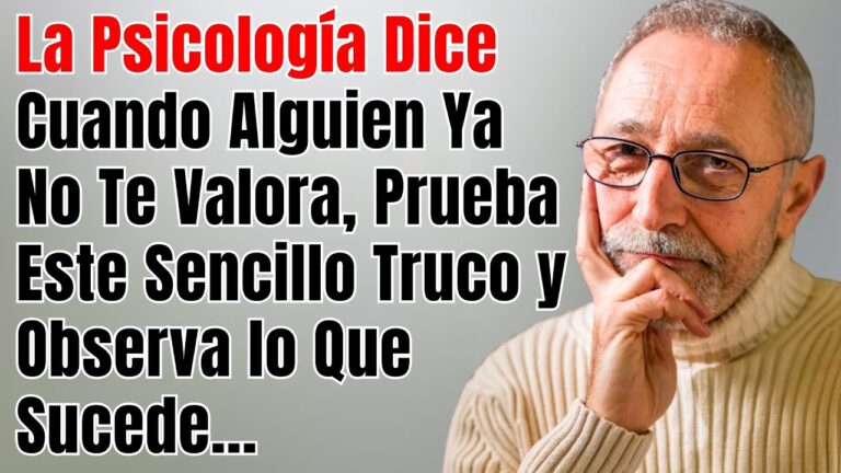 Cómo ignorar a alguien que no te valora y avanza