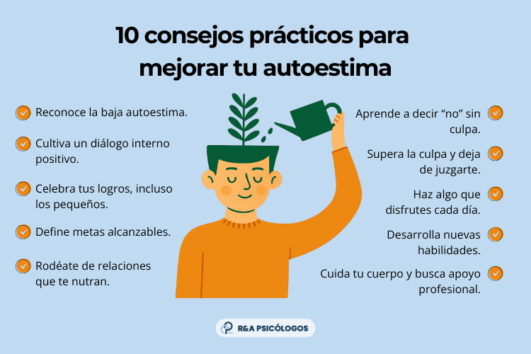 Cómo mejorar la autoestima y fortalecer la confianza personal