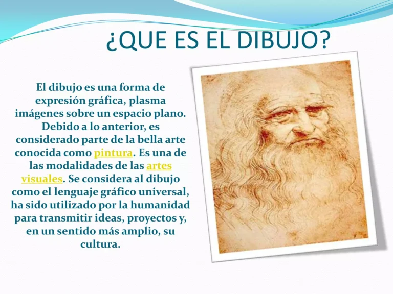 ¿Cuál es la definición y significado de los dibujos?