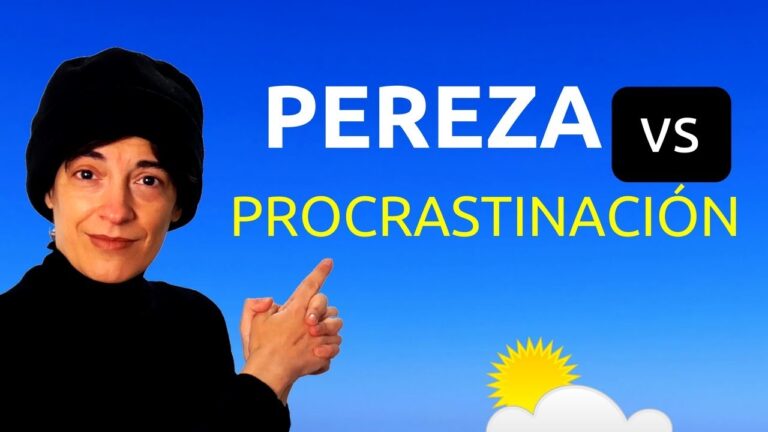 ¿Cuál es la diferencia entre procrastinación y pereza?