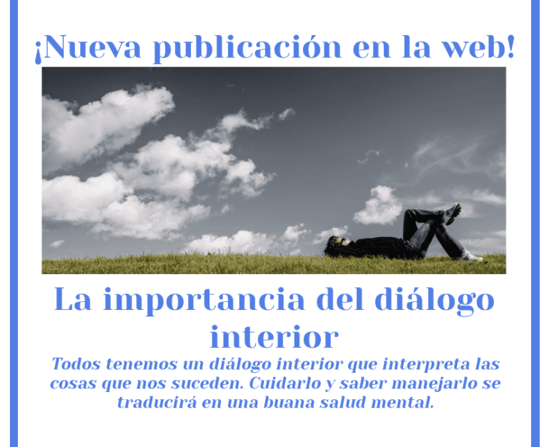 ¿Cuál es la importancia del diálogo interno positivo?