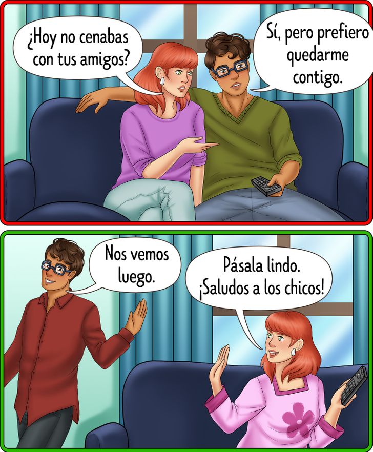 ¿Cuáles son las señales de pasar demasiado tiempo con tu pareja?