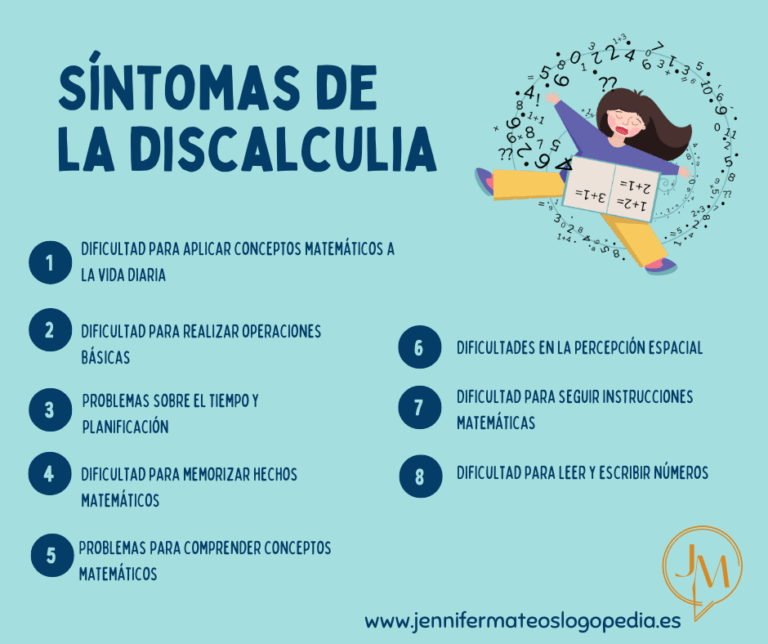Cuáles son los síntomas de la discalculia en adultos