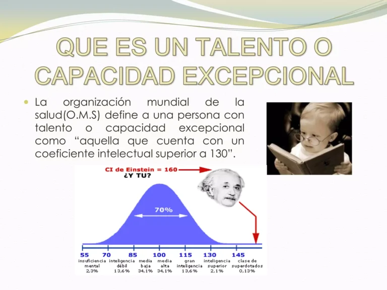 El superdotado define a las personas excepcionales
