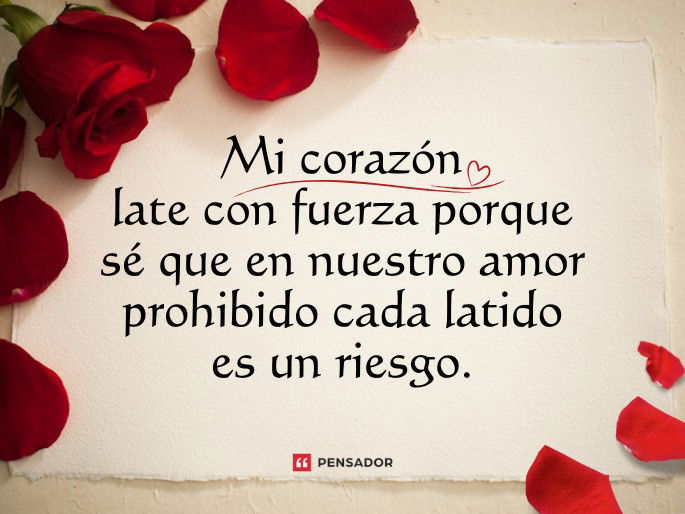 Enamorándome de ti: Cuando el amor es prohibido