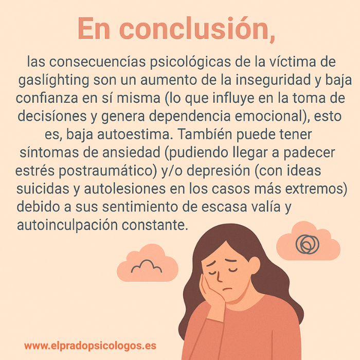 Es posible volver loca a alguien Estrategias y consecuencias