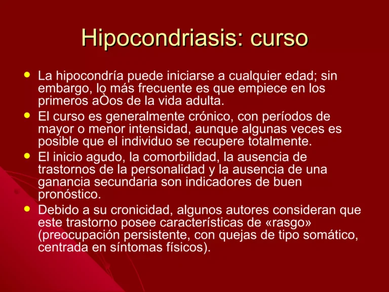 Hipocondríaco: 10 Signos Sutiles de Síntomas Psicóticos