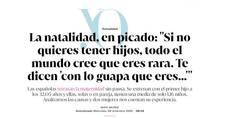 La vida sin hijos: 21 datos sorprendentes en 500 años