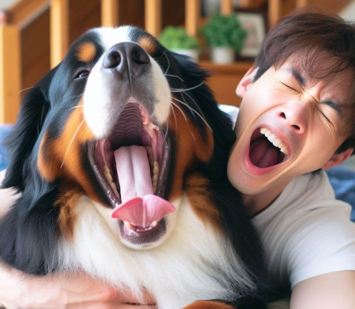 Por qué bostezar es contagioso: los perros y los humanos comparten un vínculo