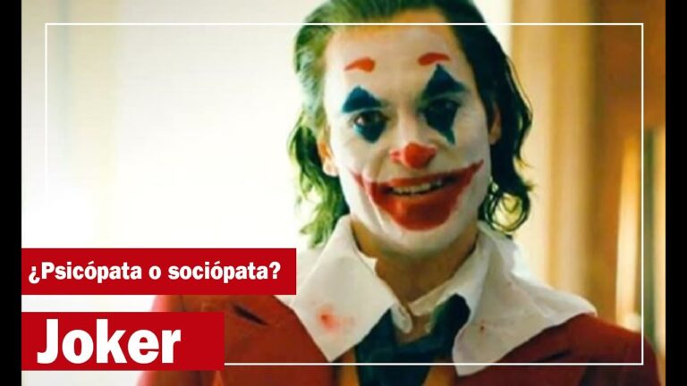 Psicópata vs. Sociópata: Es el Joker un psicópata