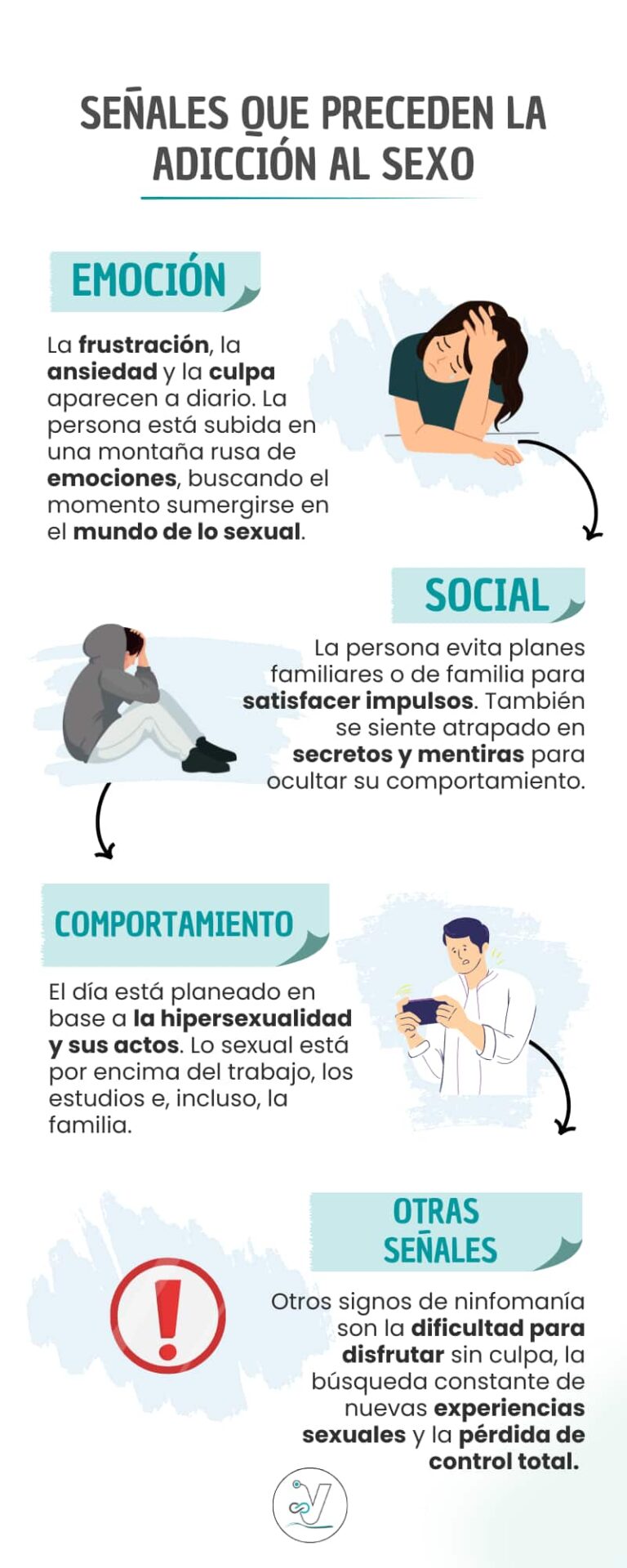 Qué es la adicción sexual y cuáles son sus efectos