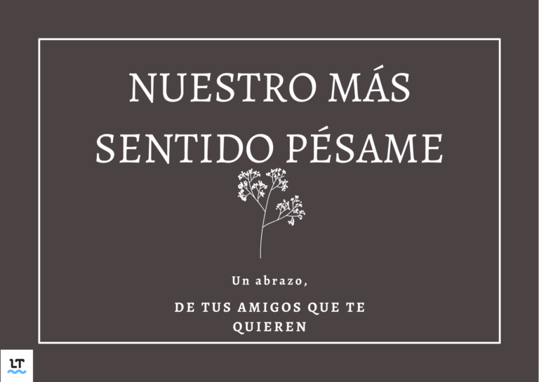 Qué frases de consuelo significativas decir al morir alguien