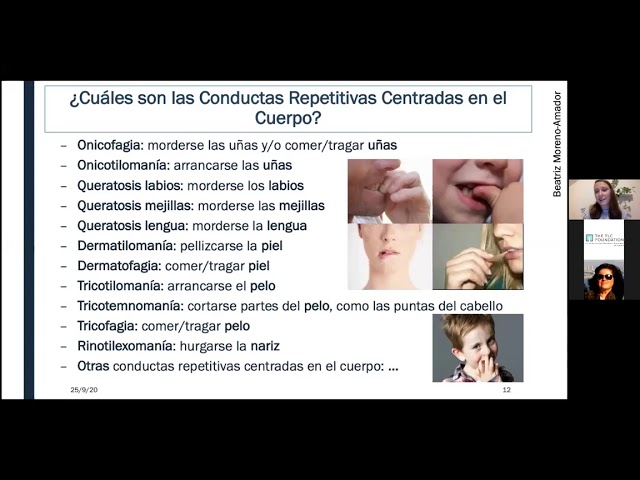 Qué son las conductas repetitivas centradas en el cuerpo