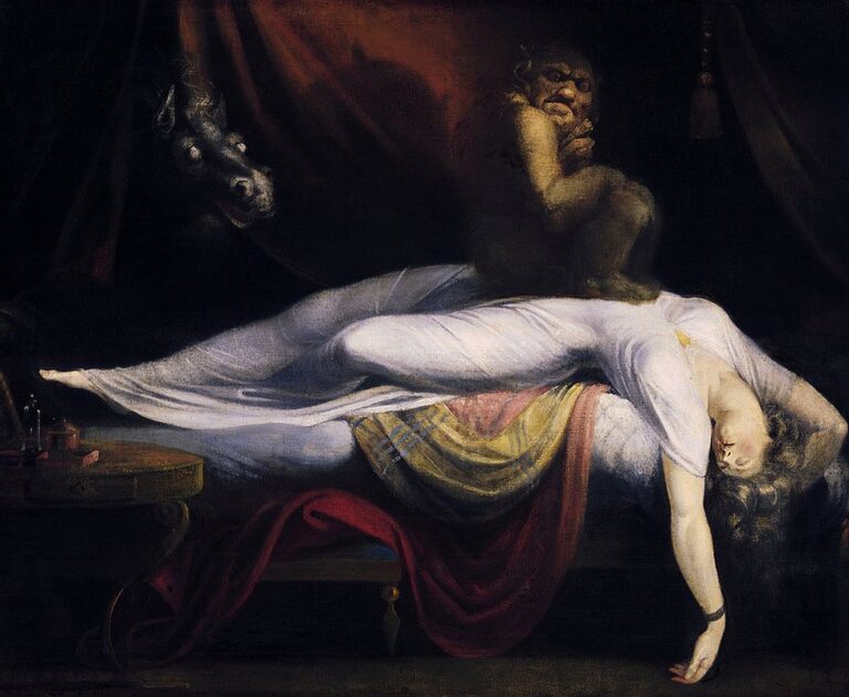 Qué ves en la parálisis del sueño Fantasmas en tu habitación