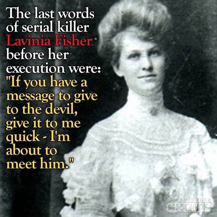 Quién fue Lavinia Fisher, la primera mujer criminal de EE.UU. UU.