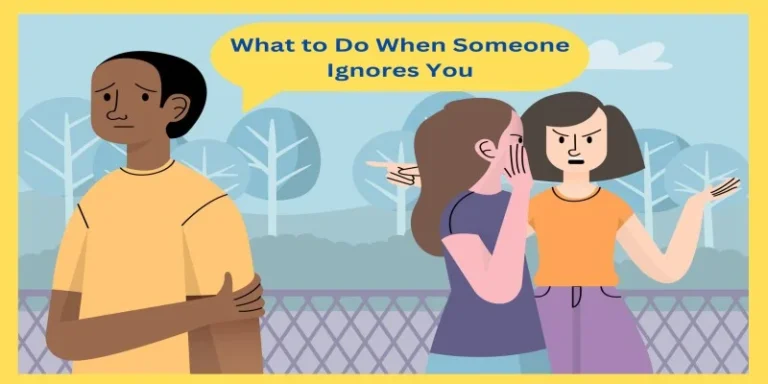 Reconocer: Razones por las que las personas te ignoran