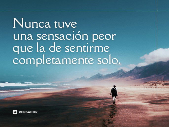 Tan Solo: Por qué siento que estoy tan solo en la vida